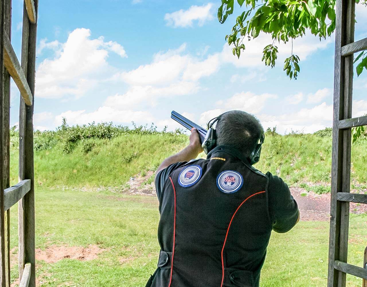 clay pigeon shooting range